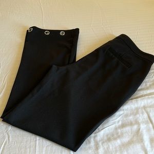 Michael kors black embellished pants size M